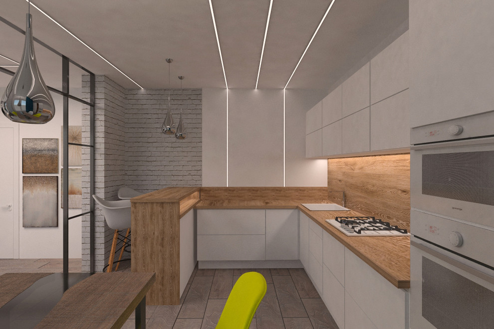 Дизайн 2-х комнатной квартире,в ЖК "Маршал" в стиле лофт