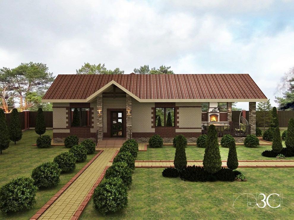 Коттедж -  гостевой домик с барбекю, 42 м2
