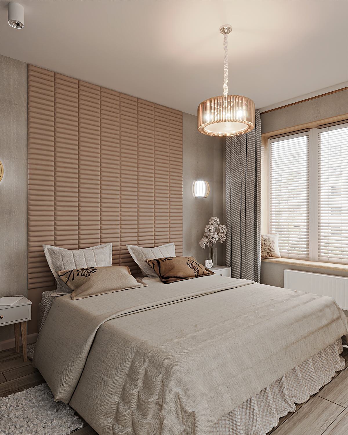 Спальня из проекта "Ретро Лайт"