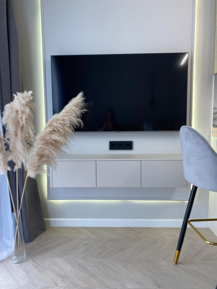 Реализованный проект , квартира 45 кВ. в ЖК Сити Парк