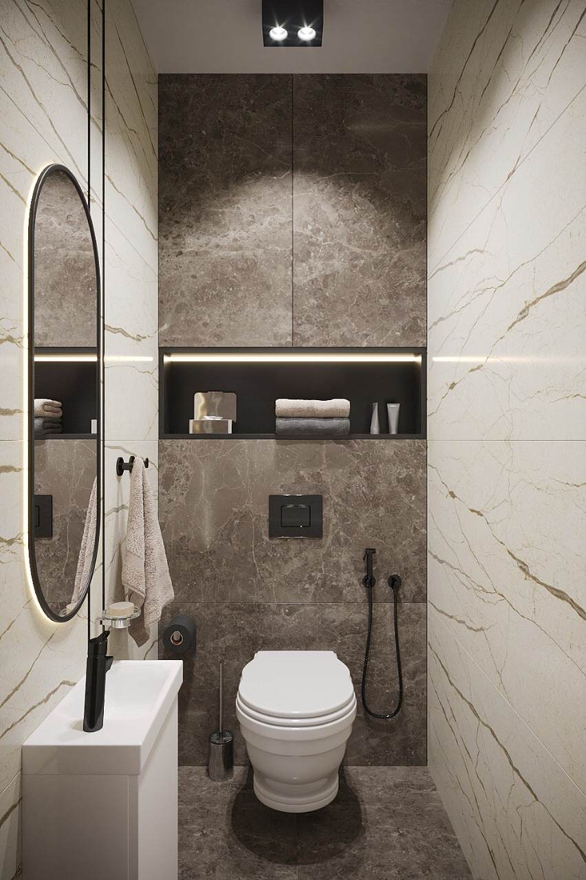 санузел в современном стиле