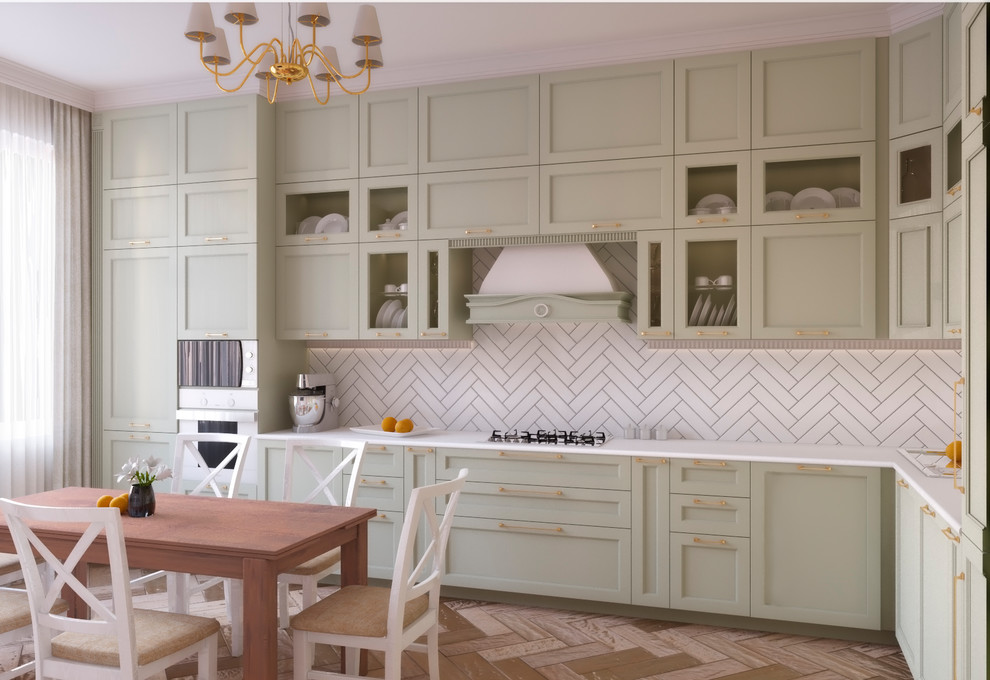 Обложка проекта: Дизайн кухни в классическом стиле. Частное домовладение г. Ставрополь