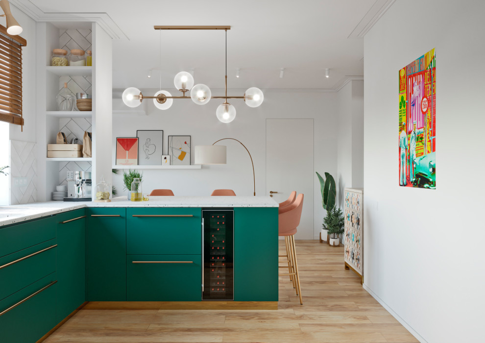 Дизайн-проект квартиры в Москве ЖК Пресненский Вал 14