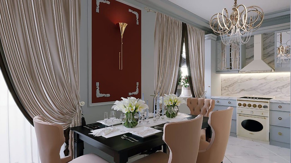 Проект трех комнатной квартиры в 100м2