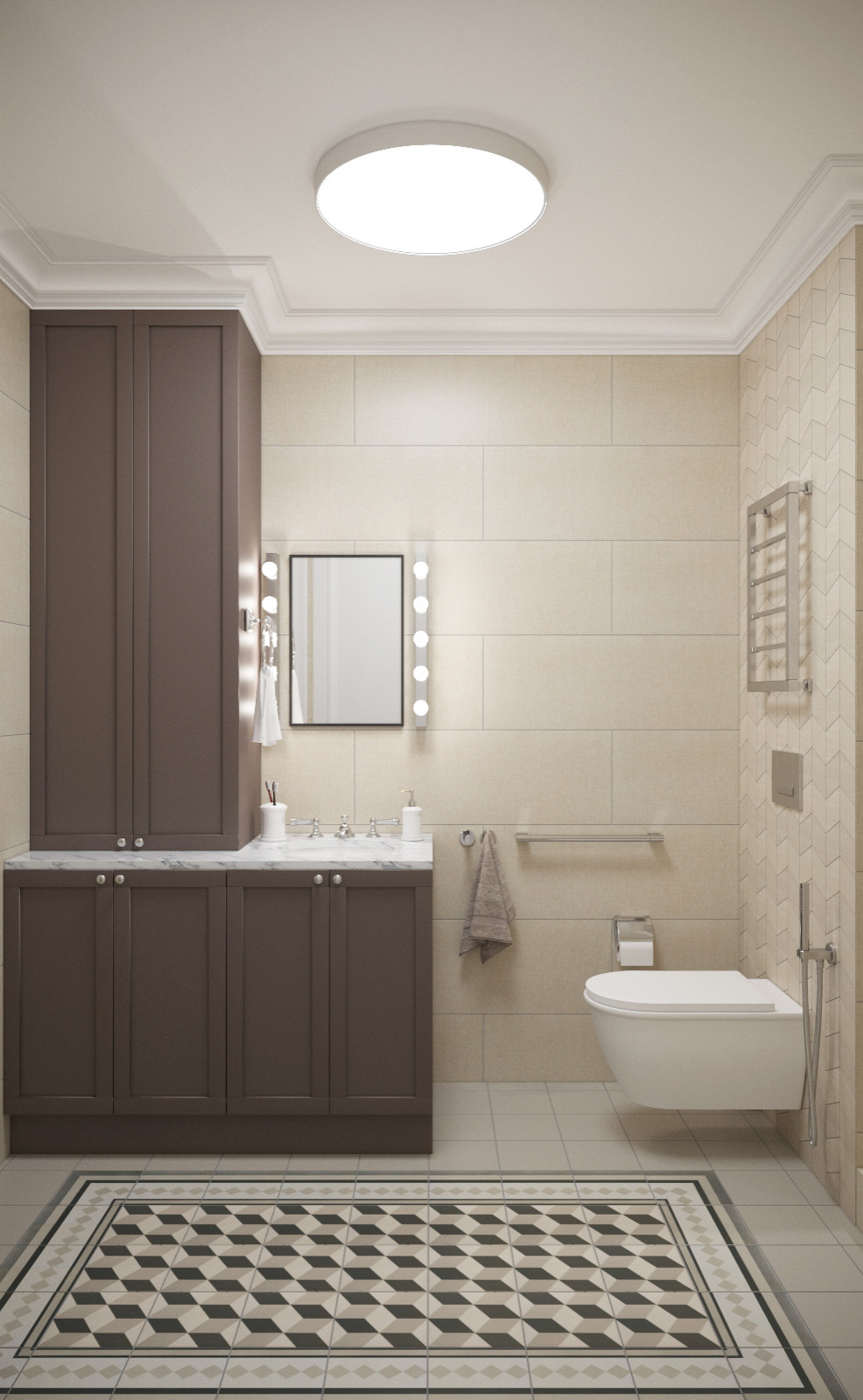 ЖК SCANDIS квартира с элементами неоклассики