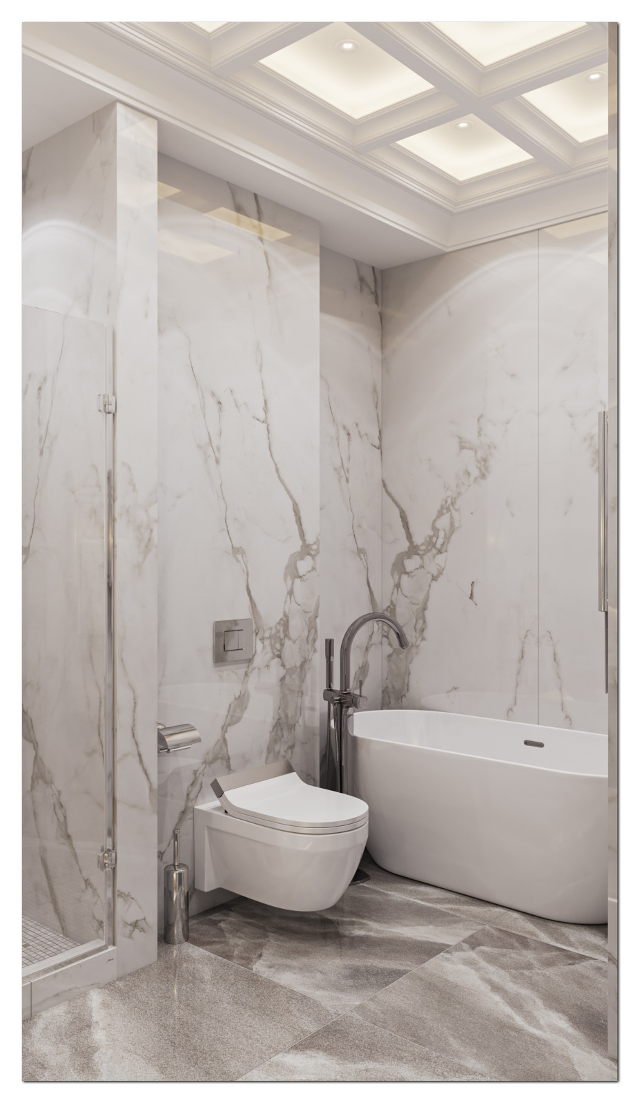 Хозяйский санузел в ЖК Титул