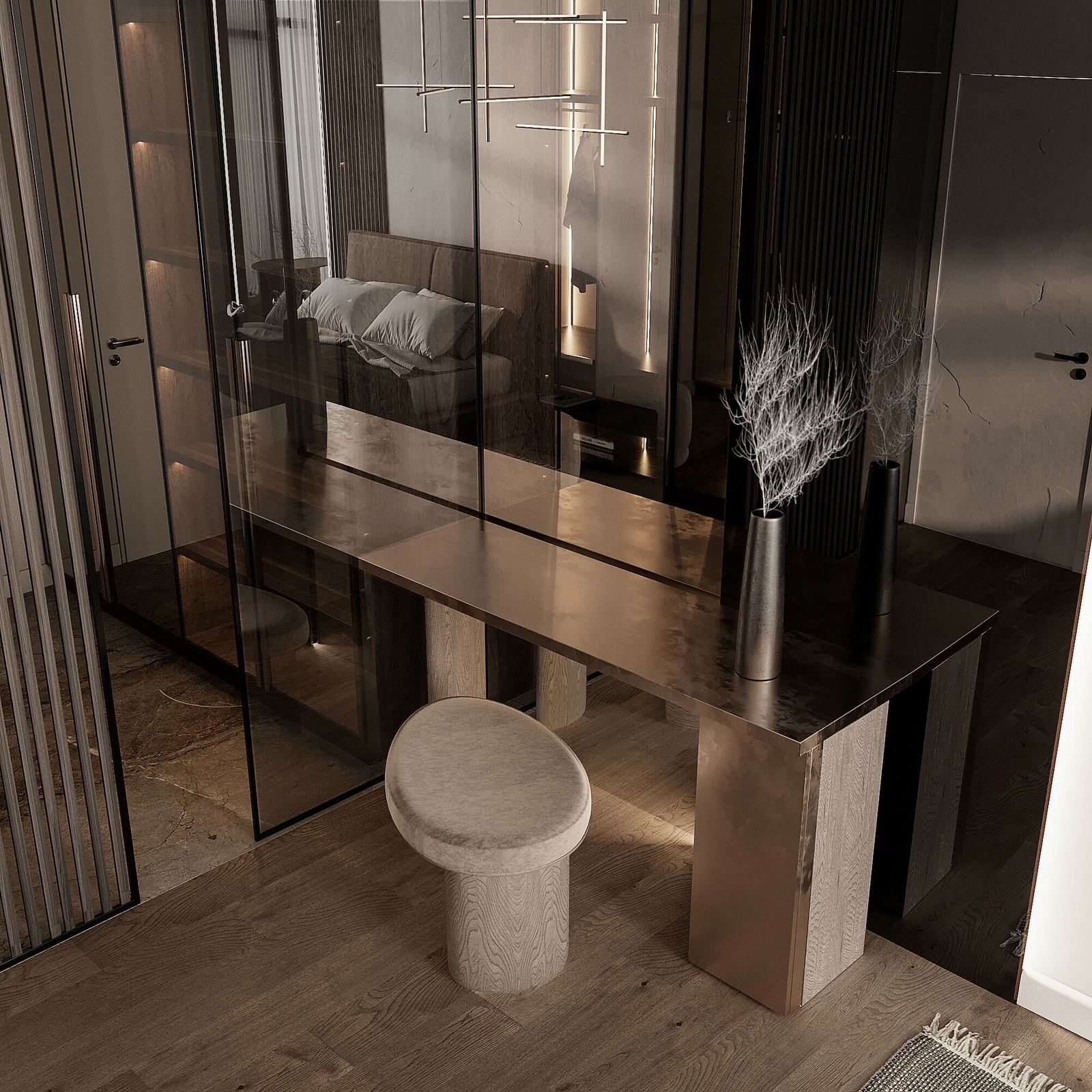 Interior with Dark Tone