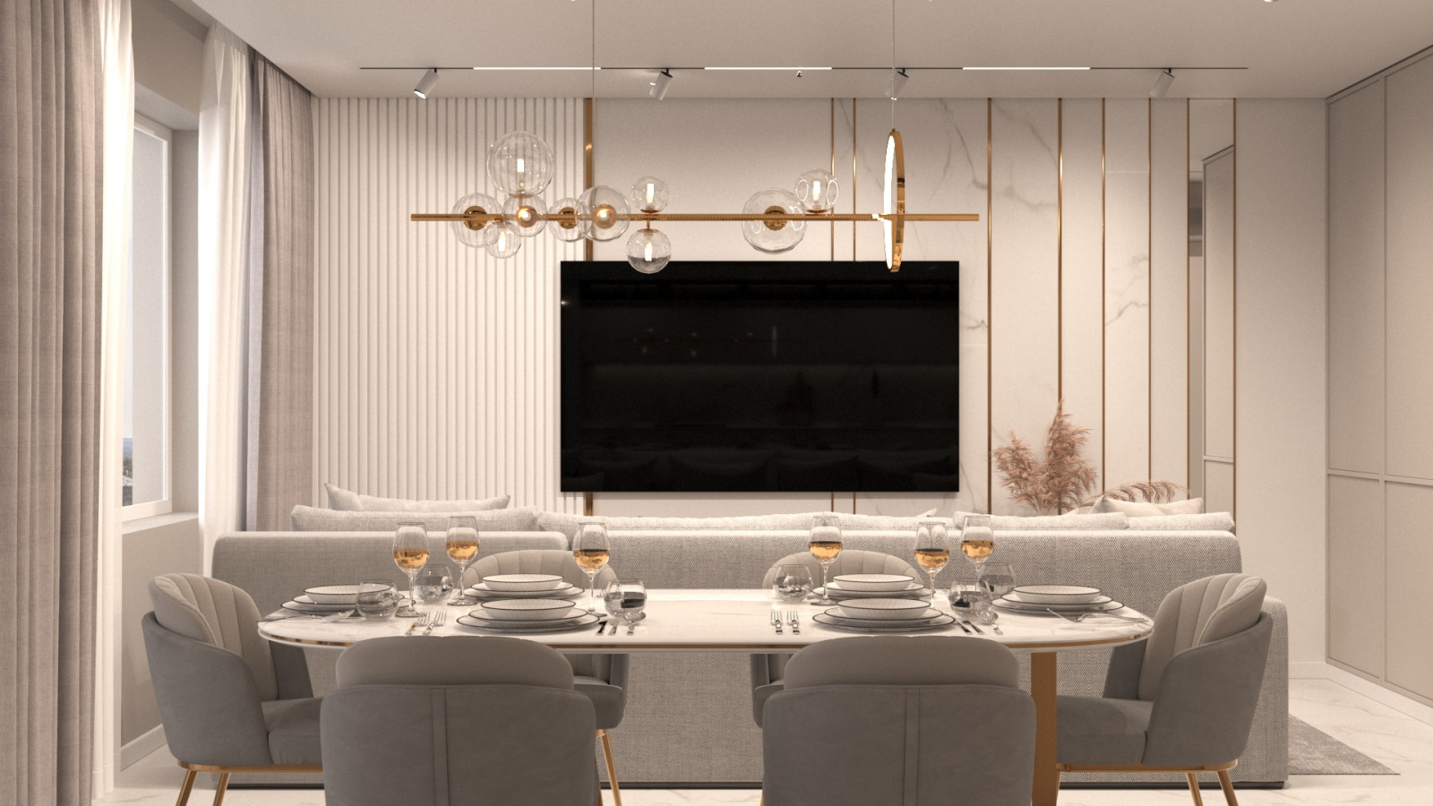 Дизайн 3х комнатной квартиры, ул. Шевченко