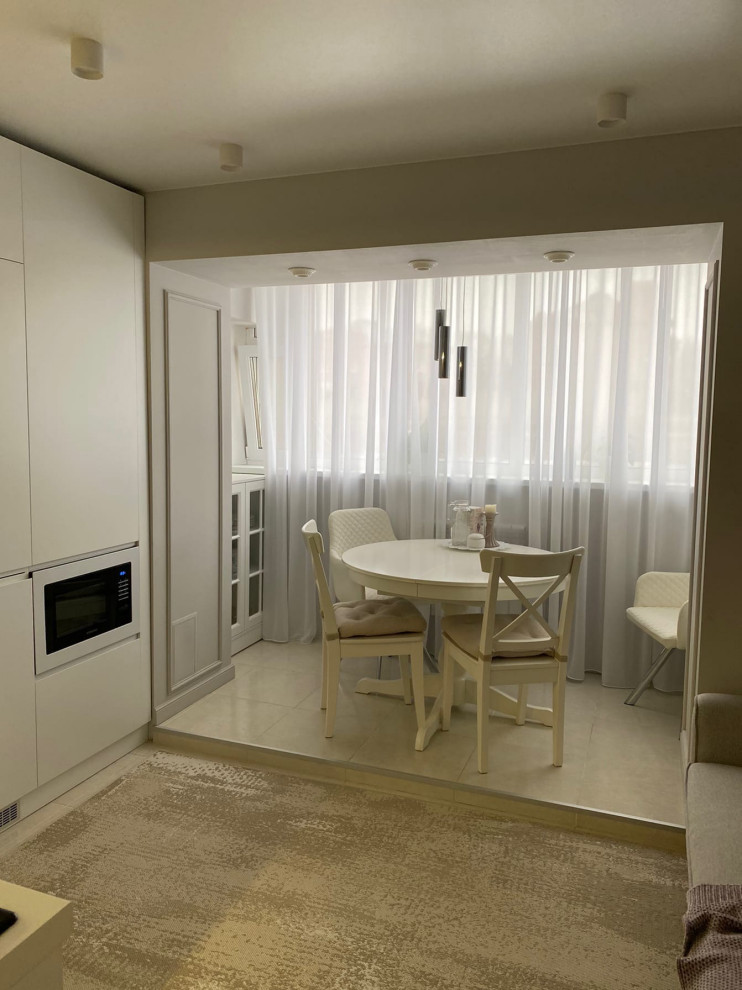 Кухня-гостиная маленькой площади