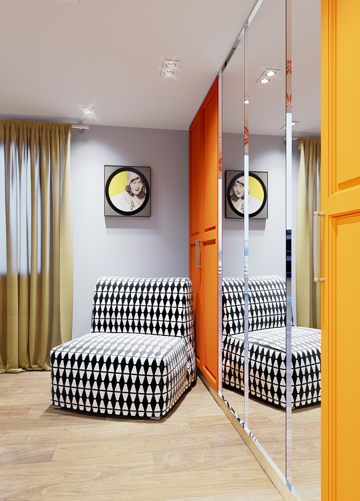 Яркая квартира с уважением к советскому наследию 70-х