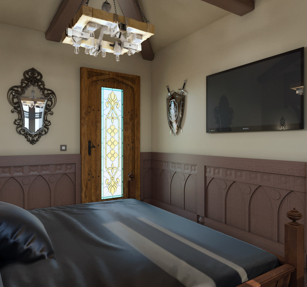 Спальня в стиле готика