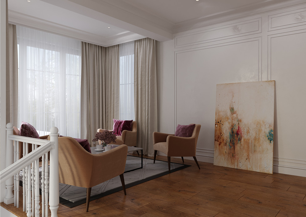 Проект интерьера загородного дома 175 кв.м в Воронежской обл.