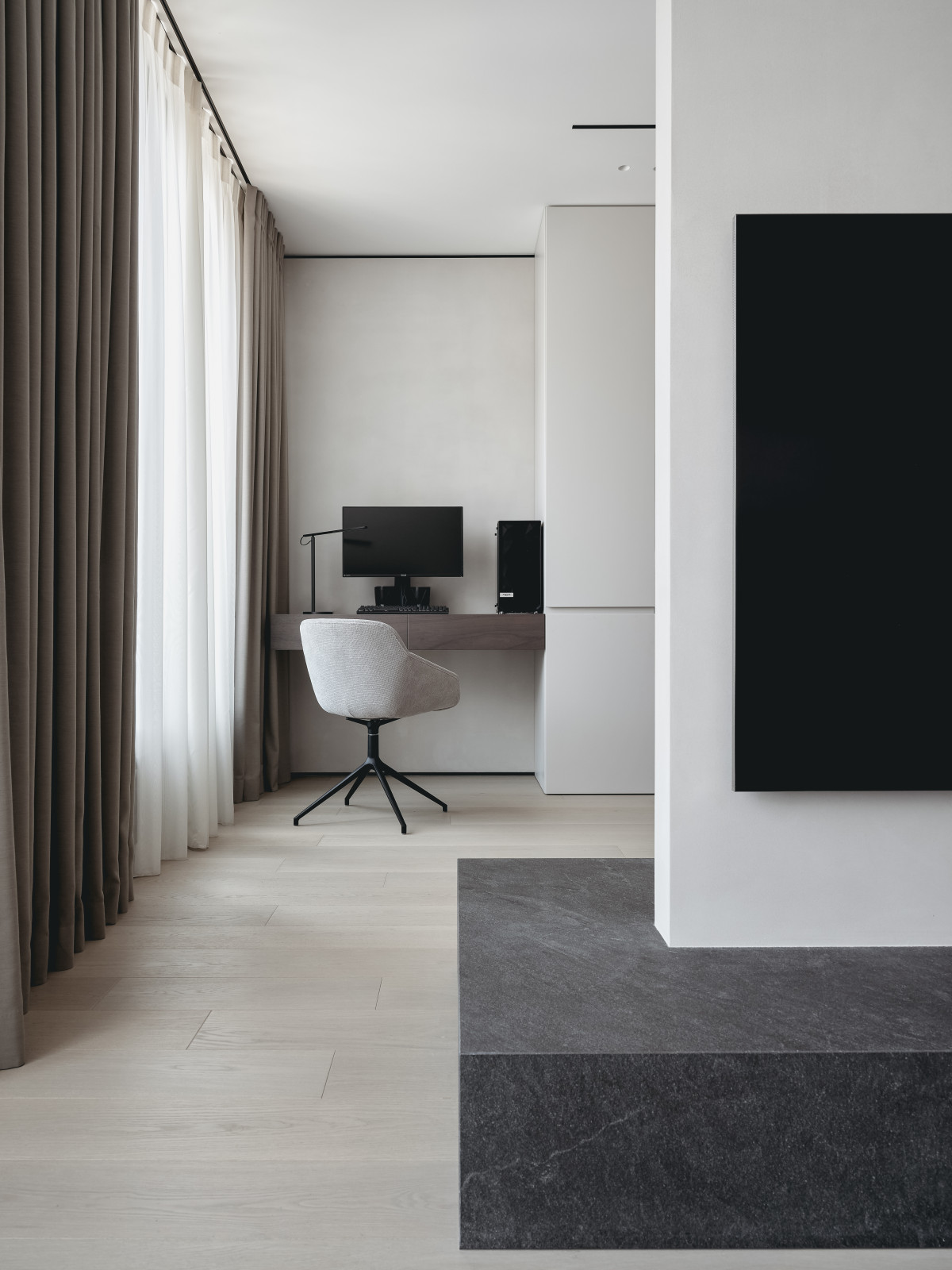 Графичный интерьер, ЖК Шагал