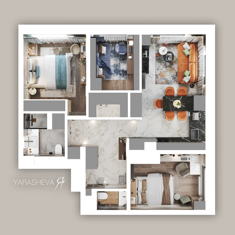 ЖК Зиларт 71 м кв.