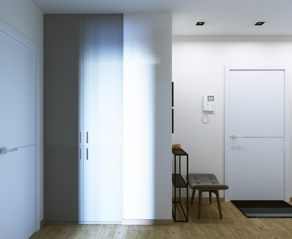 Квартира в современном стиле с акцентами скандинавского.