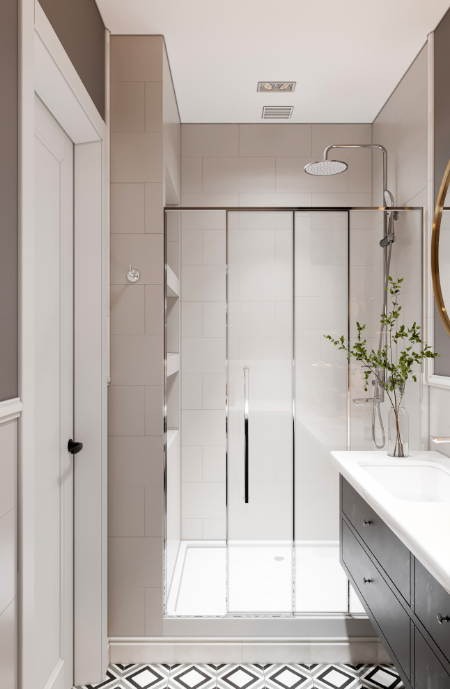 Элегантный интерьер в сталинке