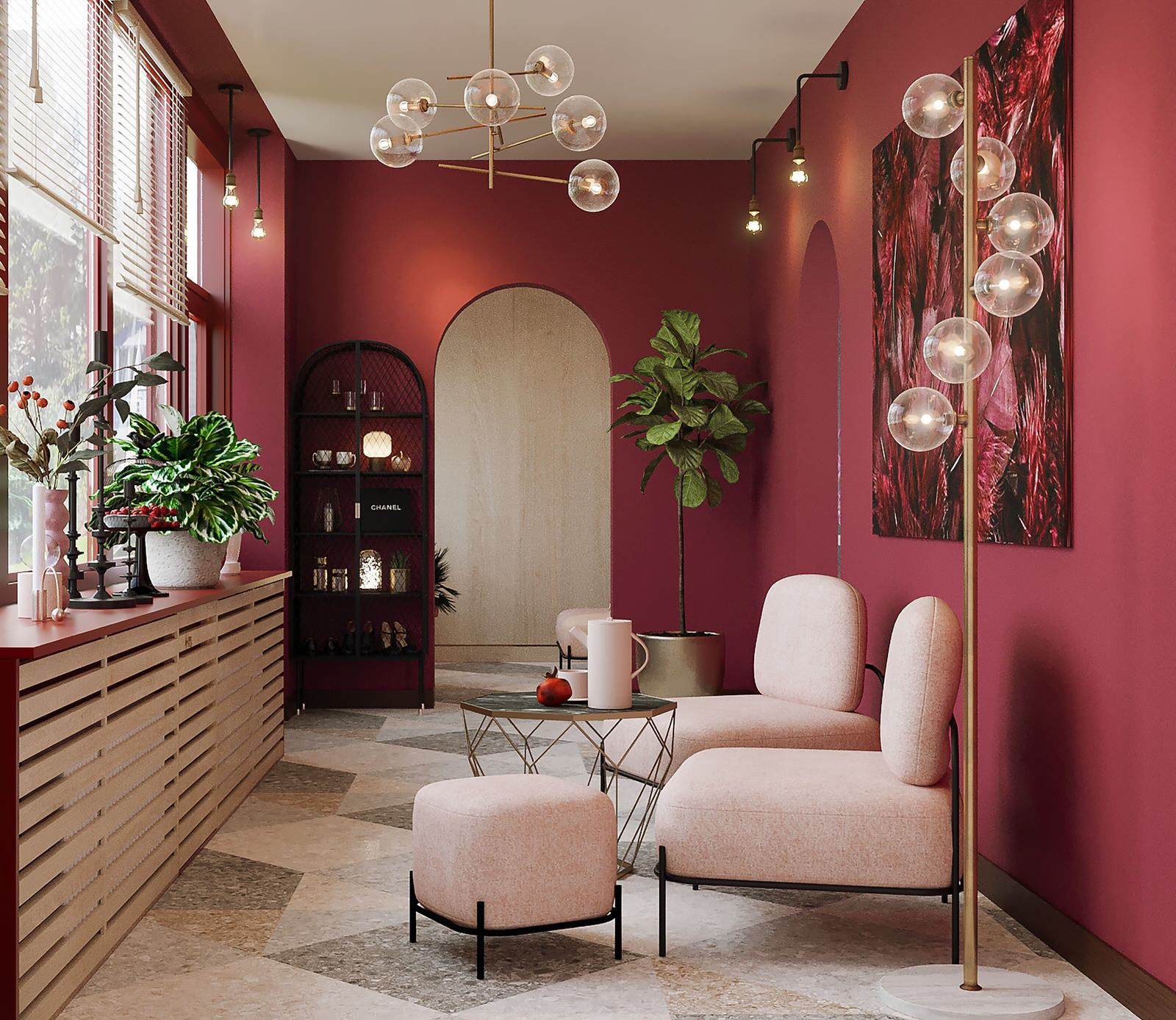 замок красной королевы