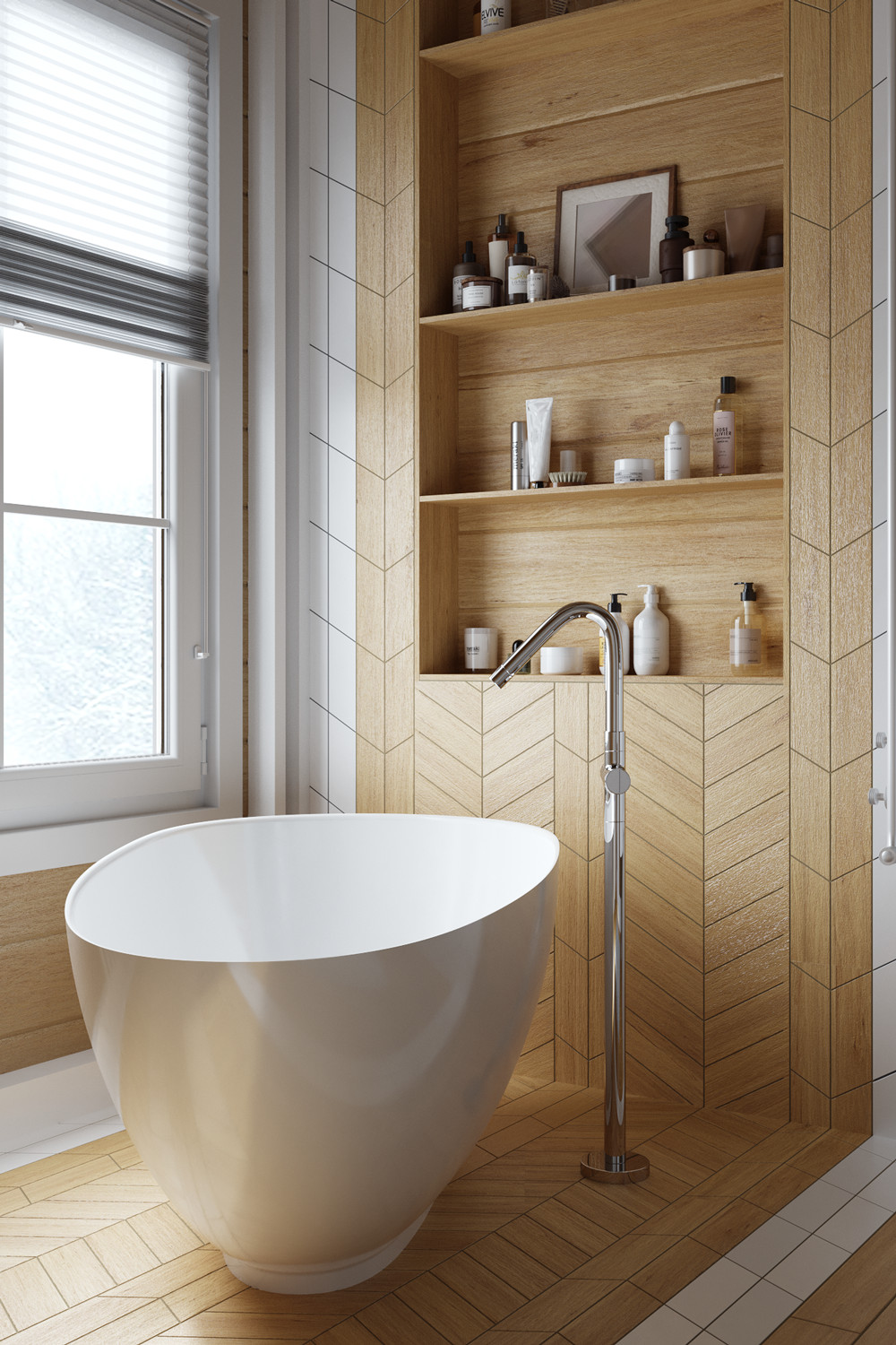 Визуализация с/у второго этажа загородного дома