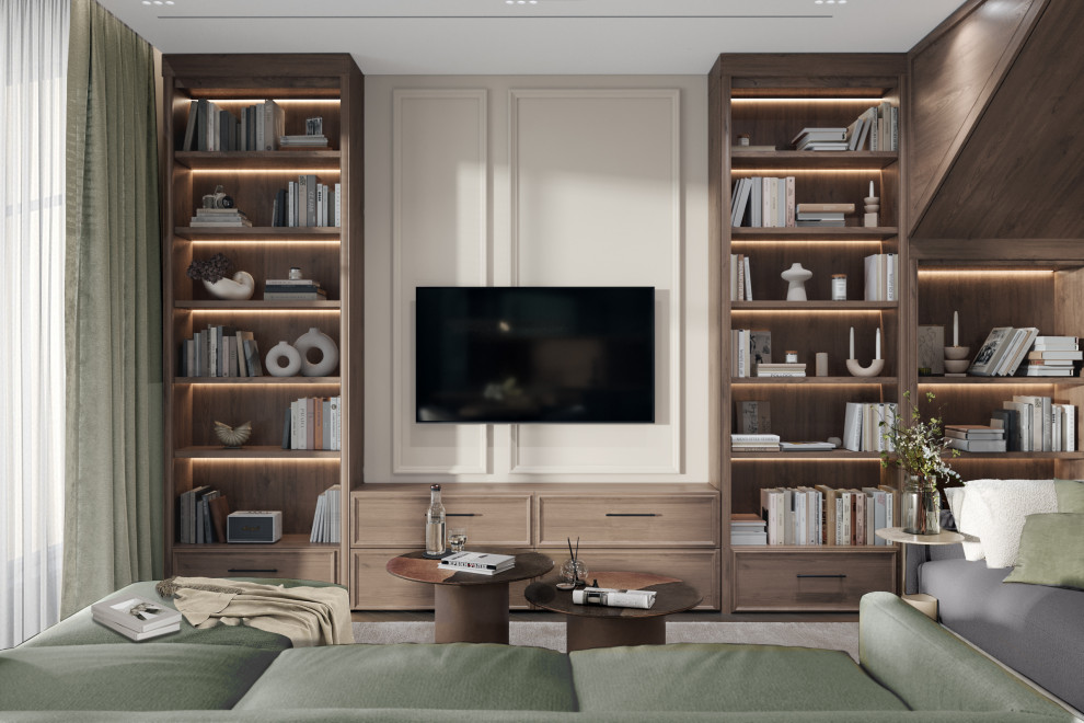 Дом с лавандовой кухней