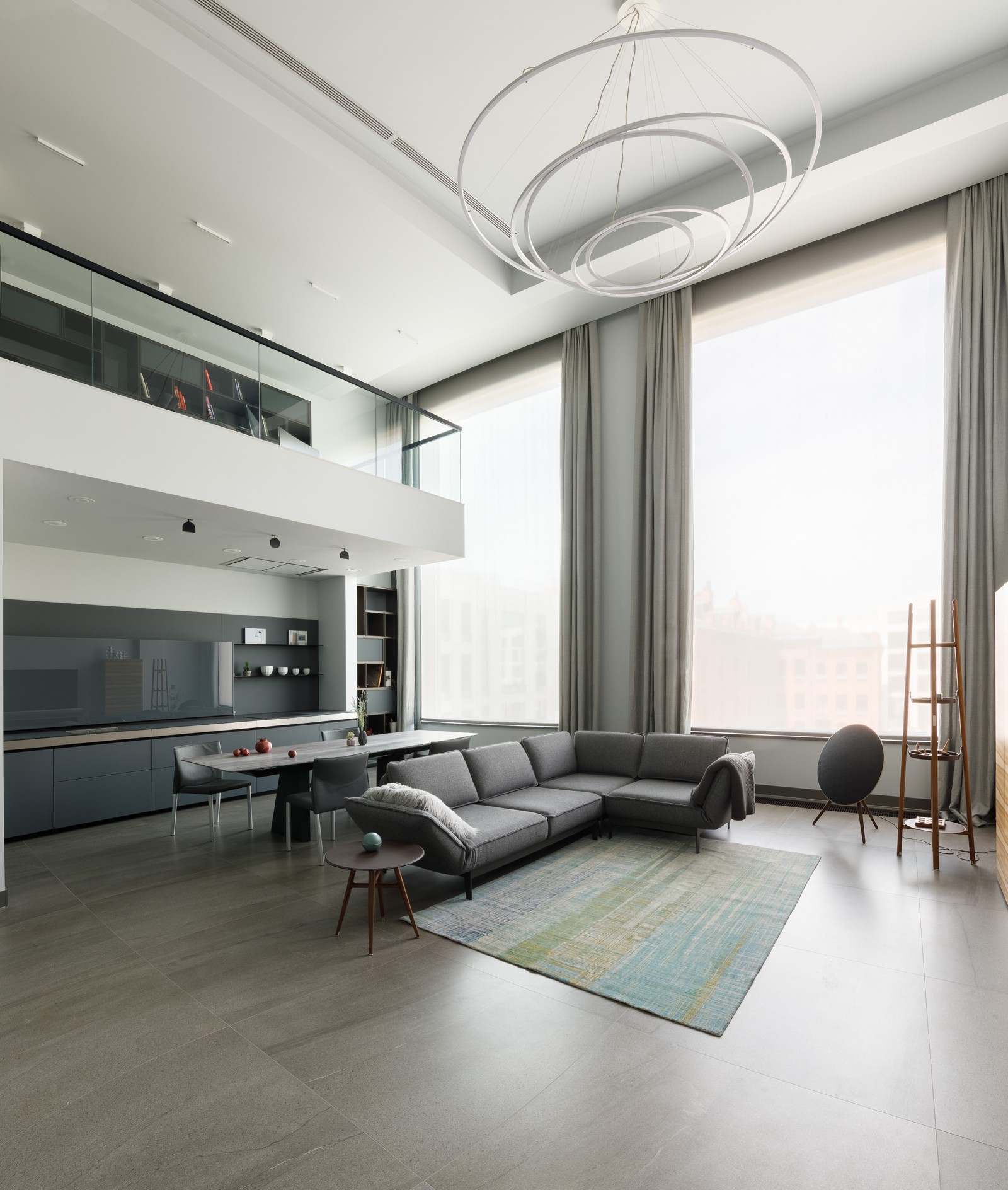 Зал Кухня Зона отдыха