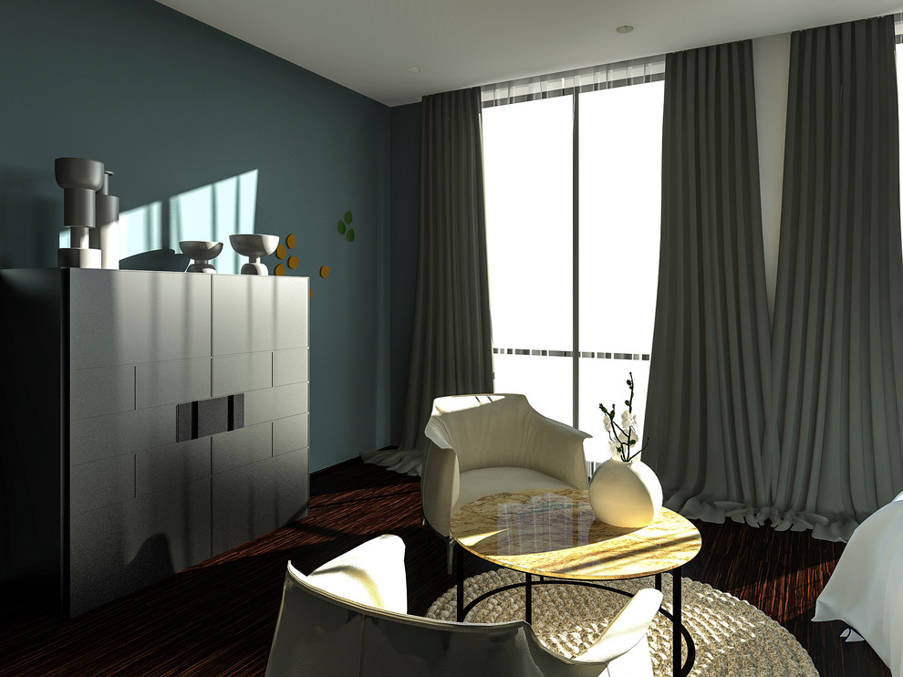 Интерьер спальной комнаты