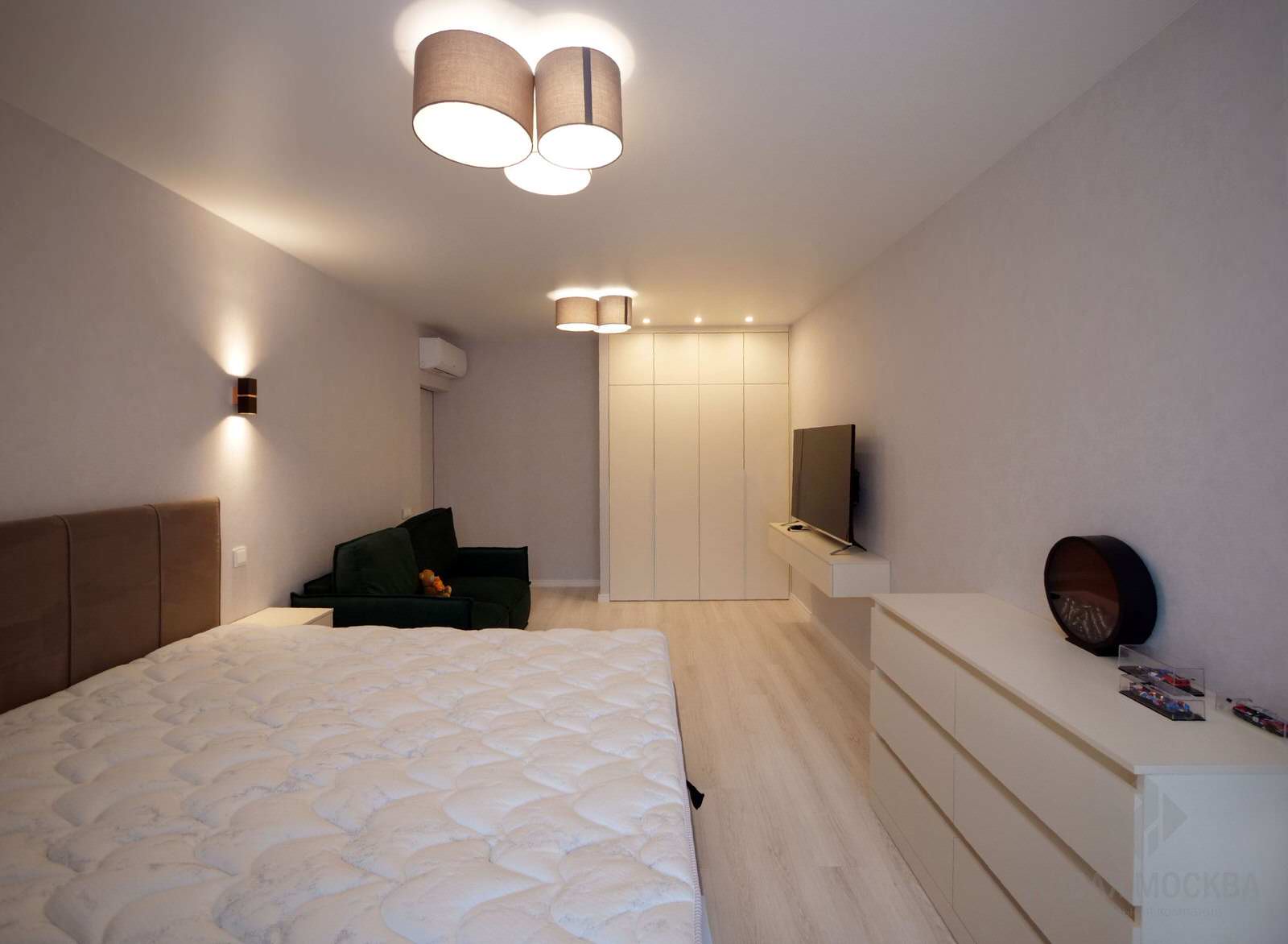 Ремонт под ключ трехкомнатной квартиры 68 кв.м в ЖК «Бутово парк»