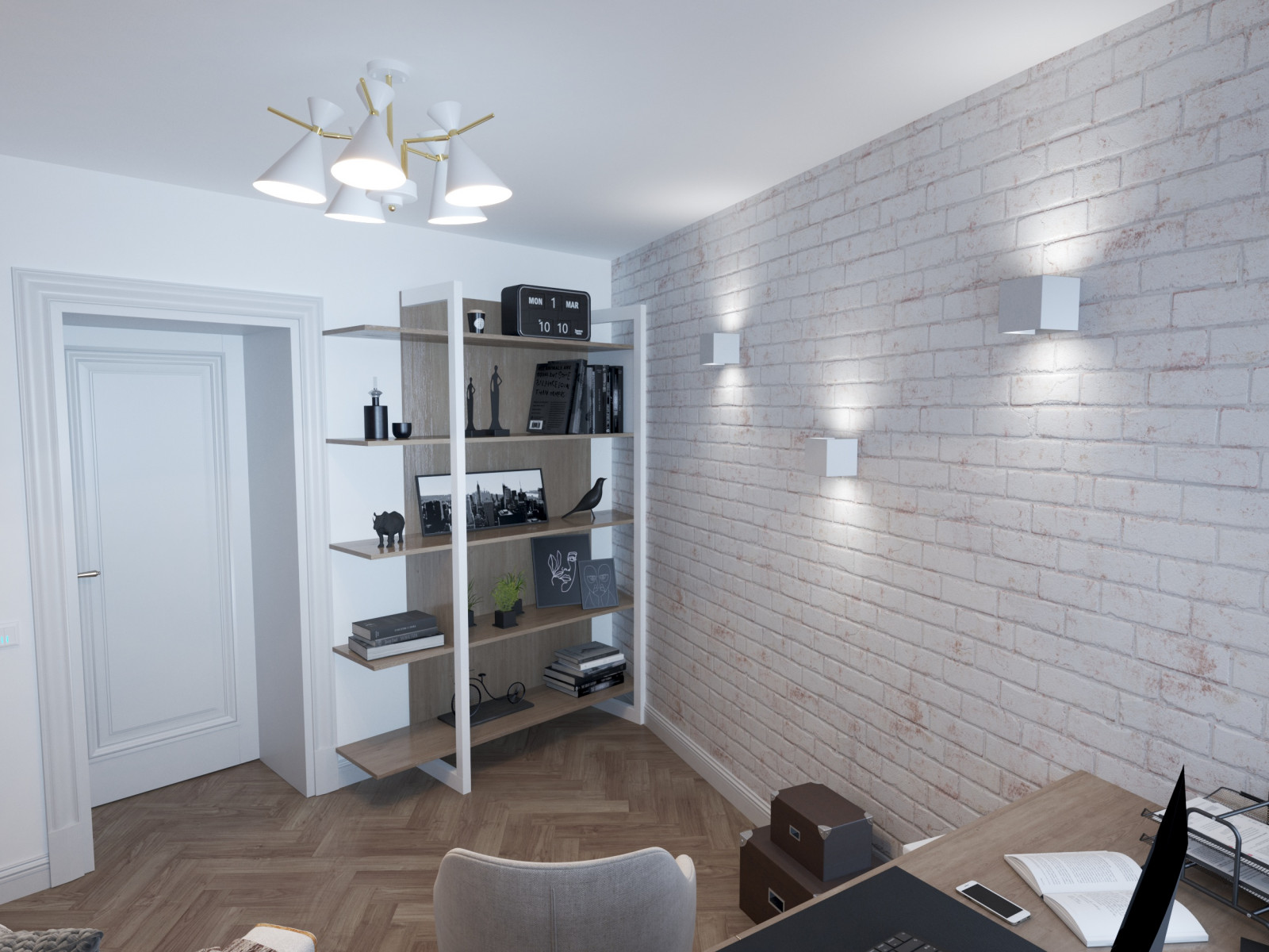 Дизайн проект кабинета