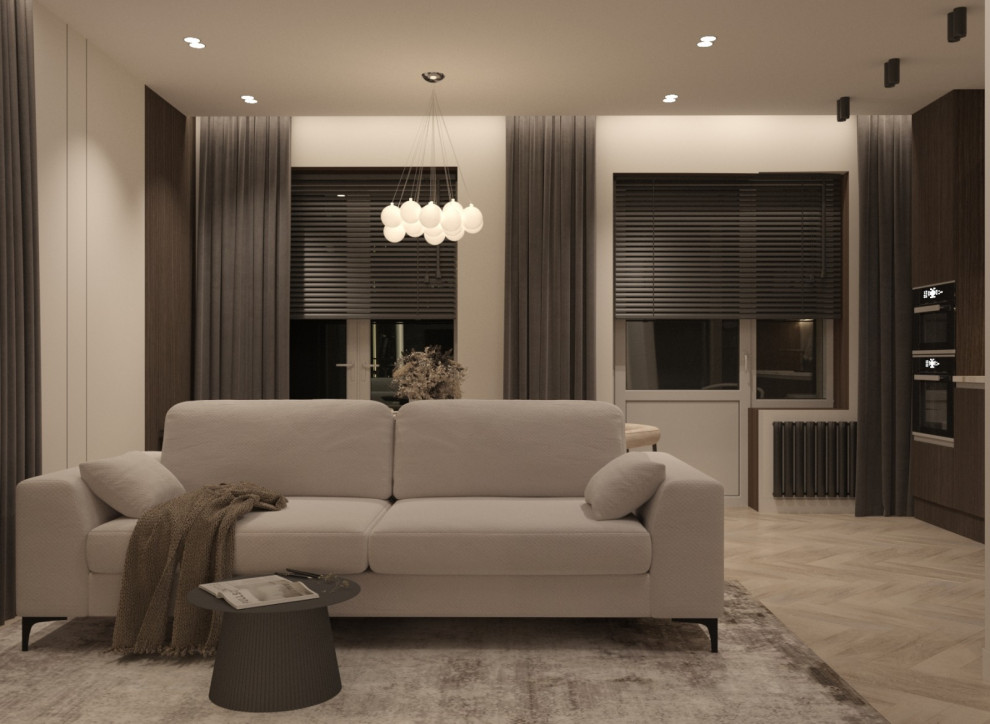 Дизайн-проект квартиры 121 м2