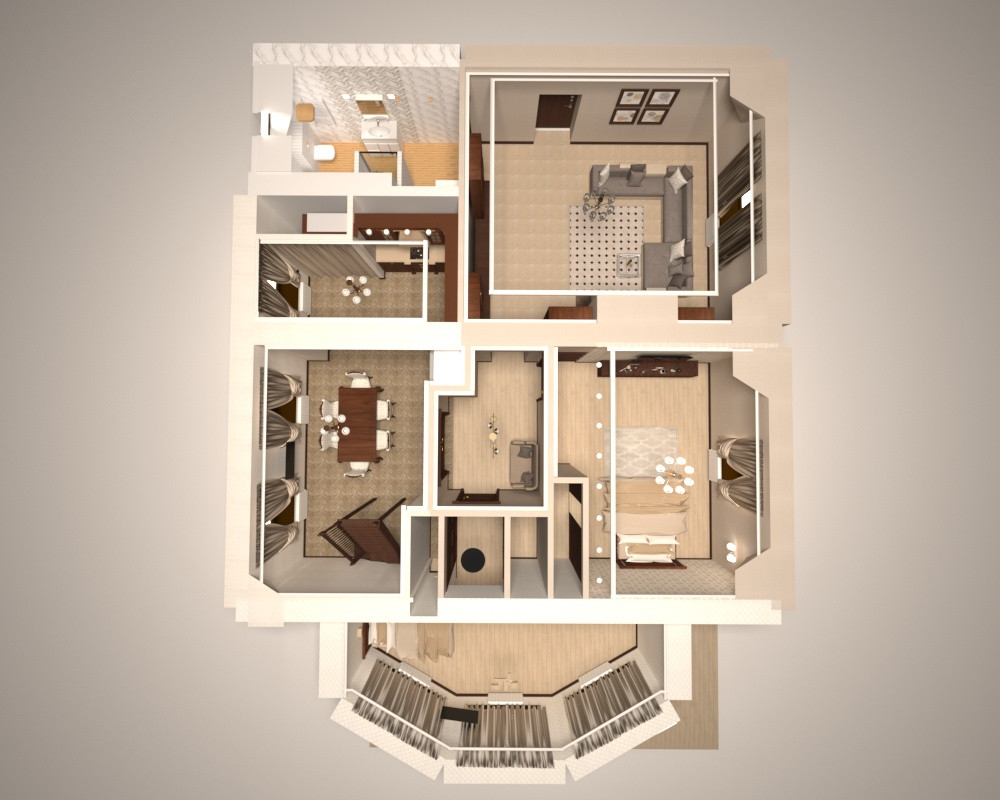 Дизайн интерьера квартиры с мебелью икеа