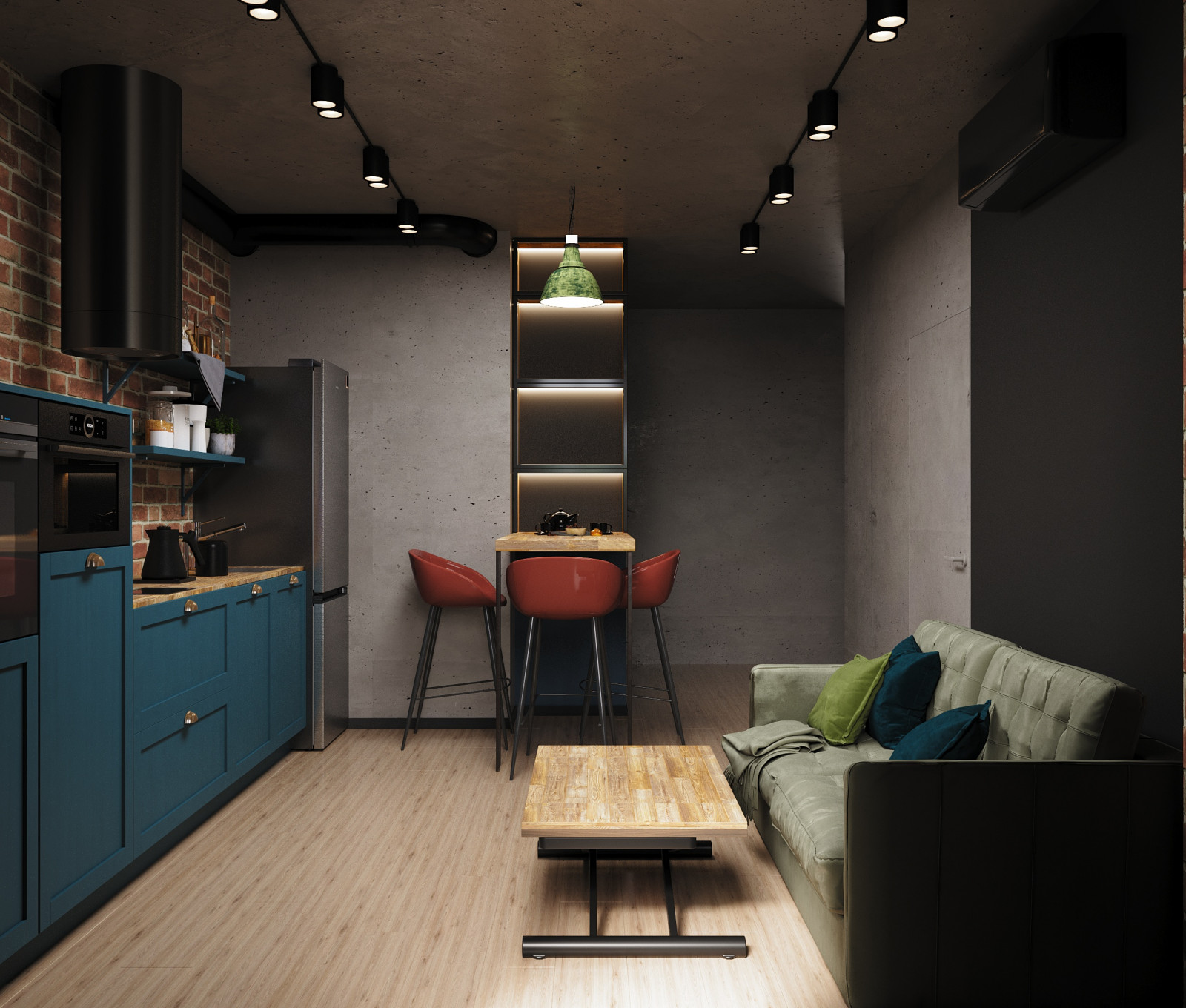 Обложка проекта: Дизайн интерьера квартиры 63м2