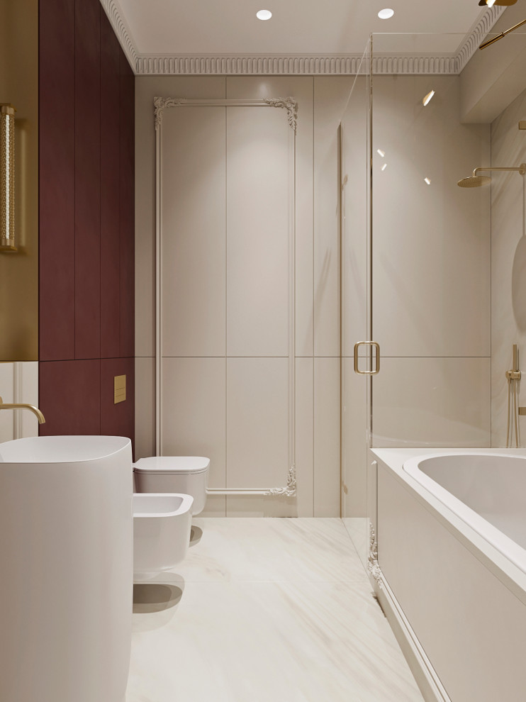 проект интерьера квартиры 150м2 Колков С.С., Камнев М.В. 2020г.