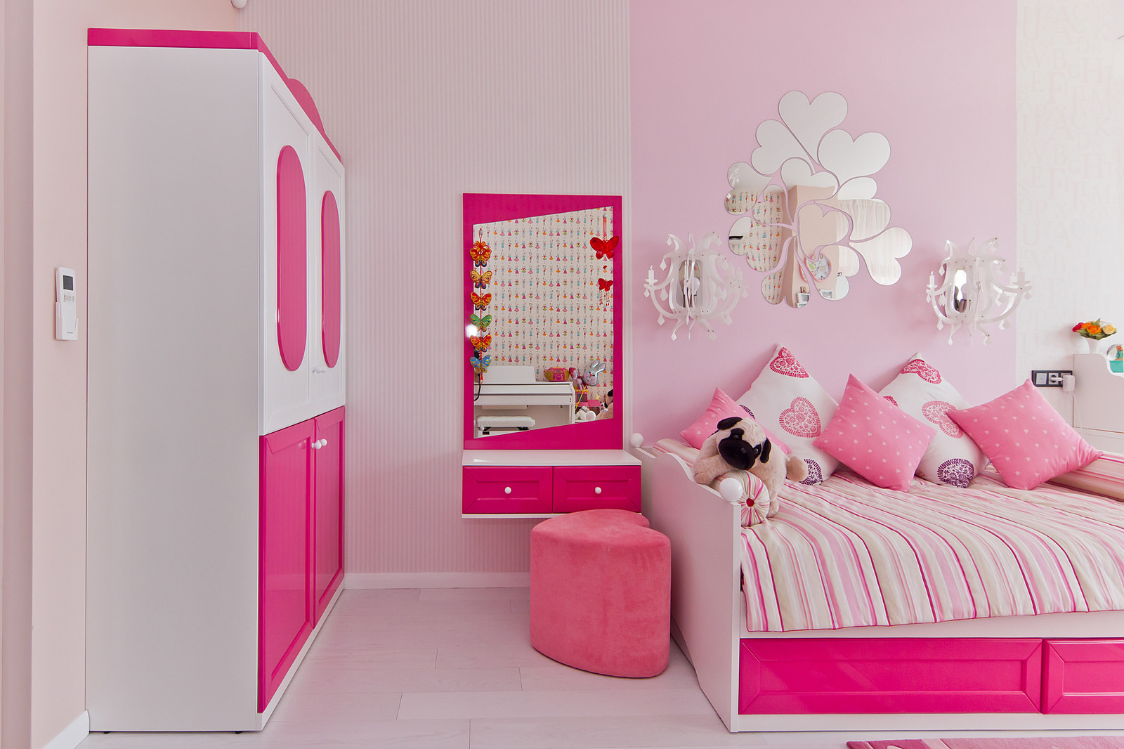 Детская комната для девочки в ЖК Riche Ville