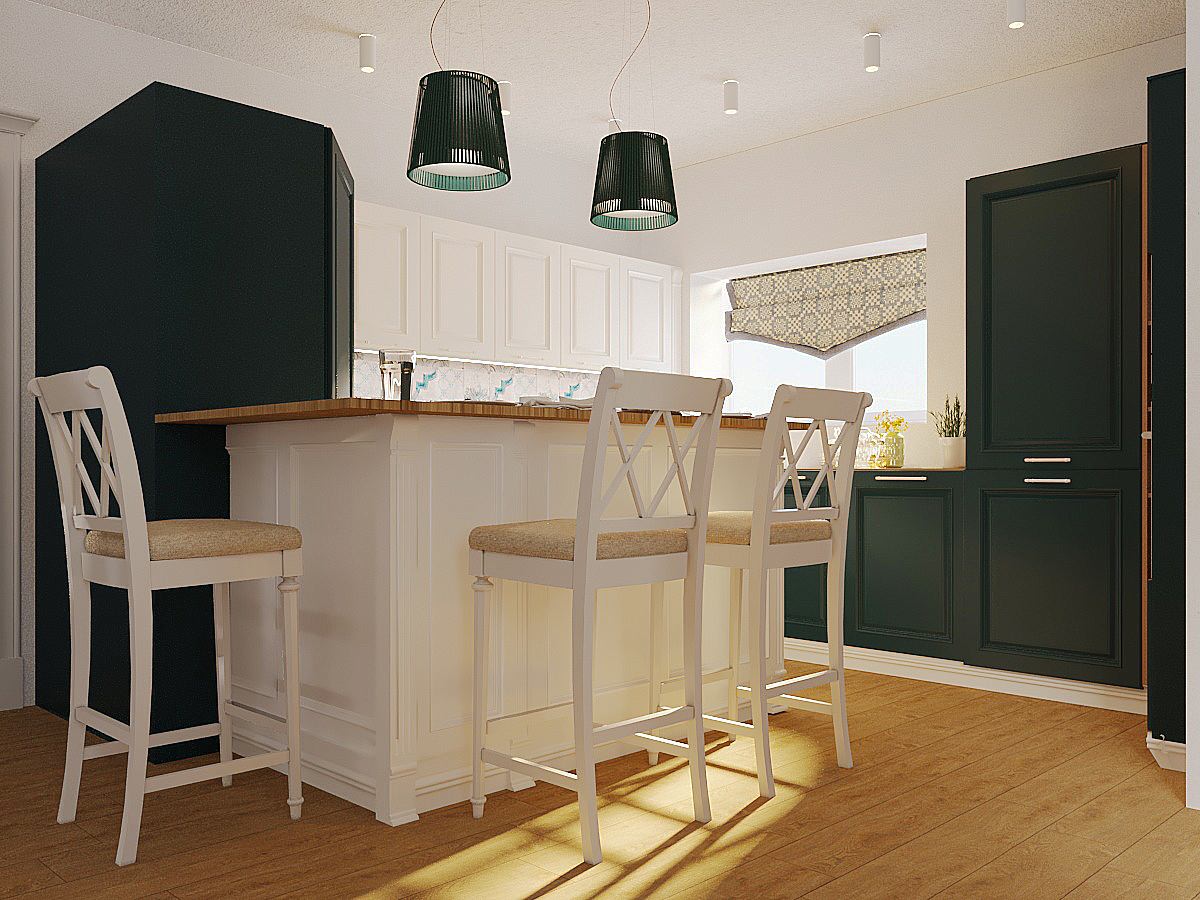 Обложка проекта: Кухня-гостиная | Таганрог