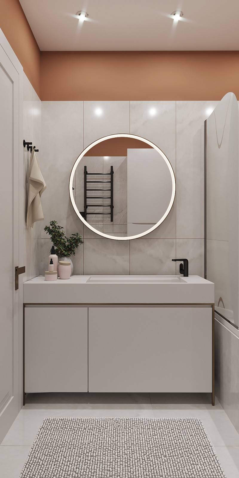 Дизайн-проект 2-комн. квартиры в Москве