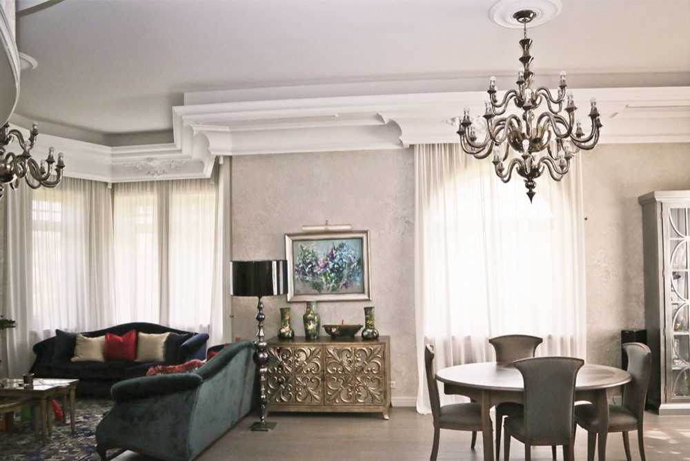 Реализованный проект дома в классическом стиле "Покровское"