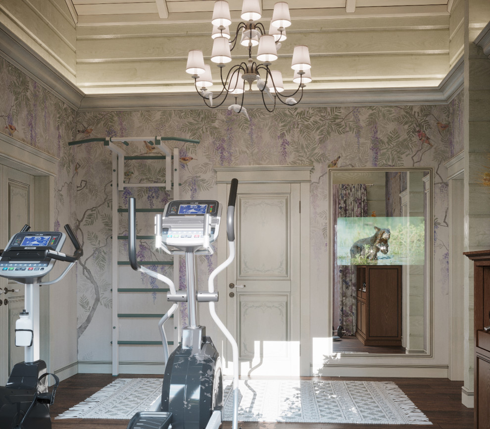 Интерьер в стиле Прованс в пос. Медное Озеро