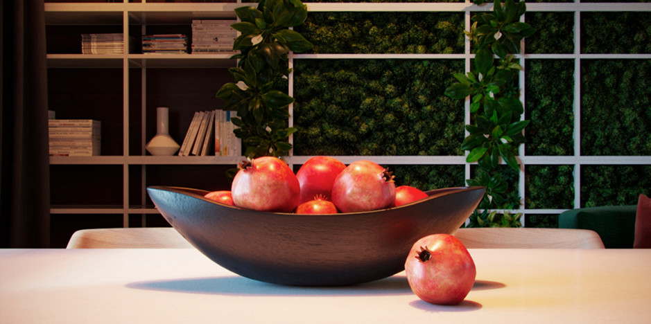 Проект интерьера мансарды «Green Green Mountain » Москва, Баррикадная