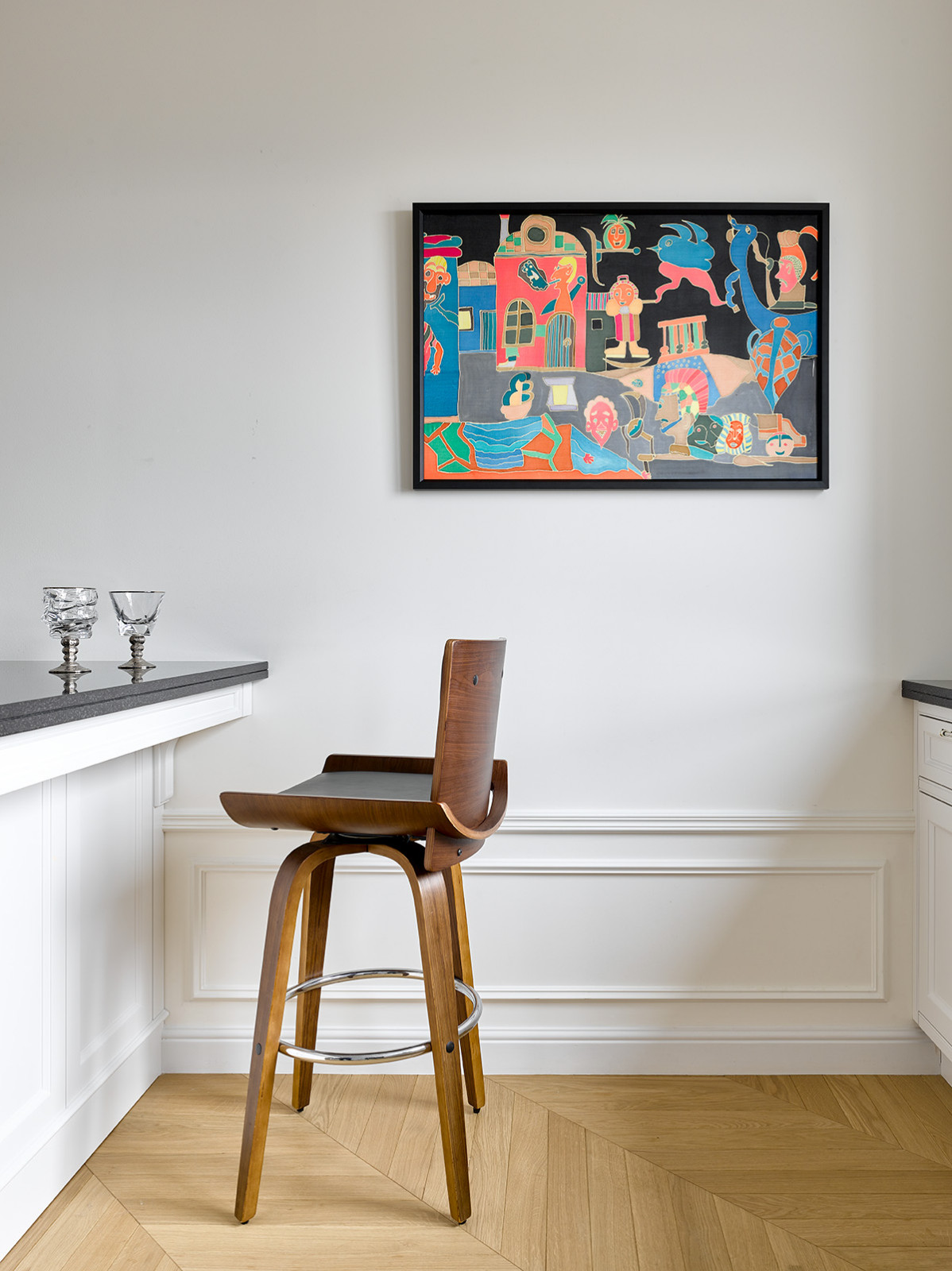 Квартира с китайской ширмой