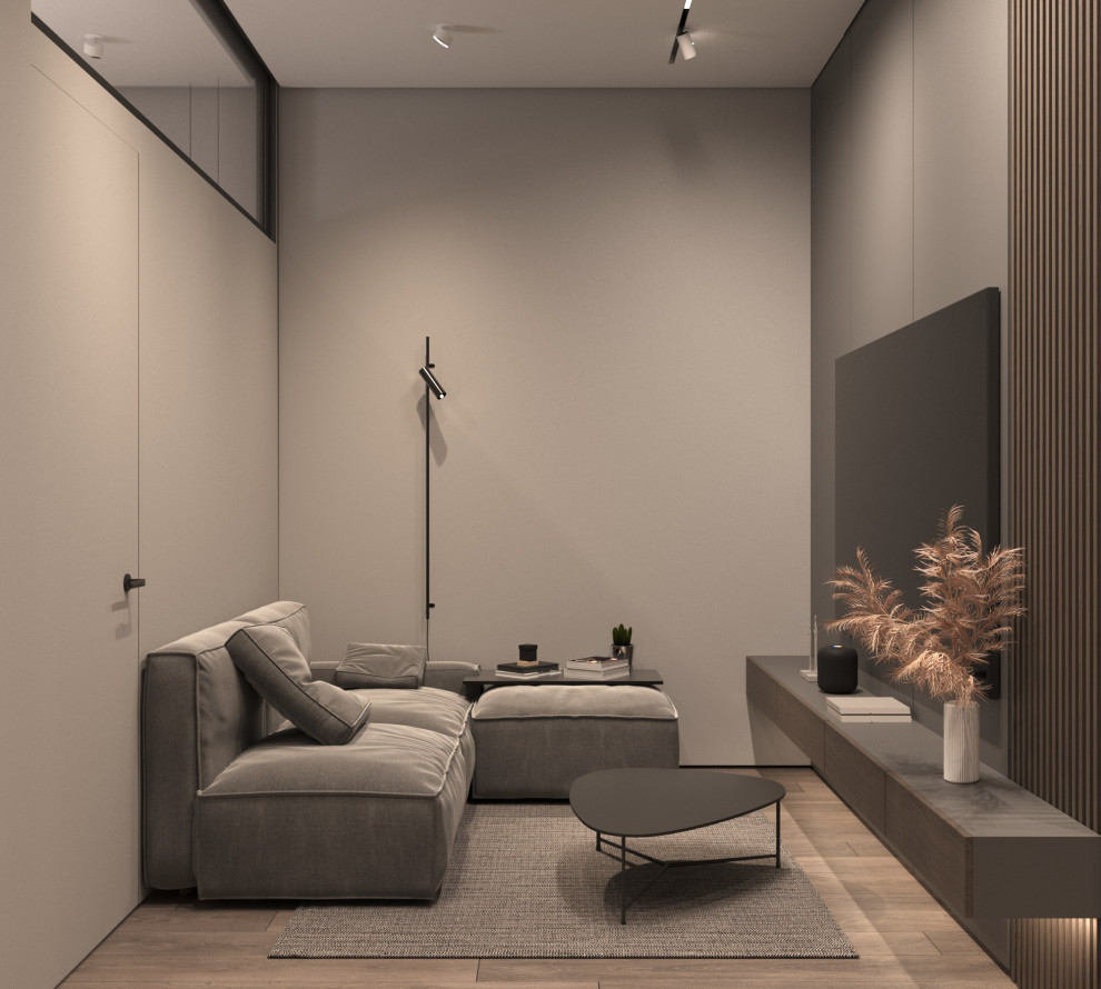 Дизайн-проект квартиры 46м2. Минимализм