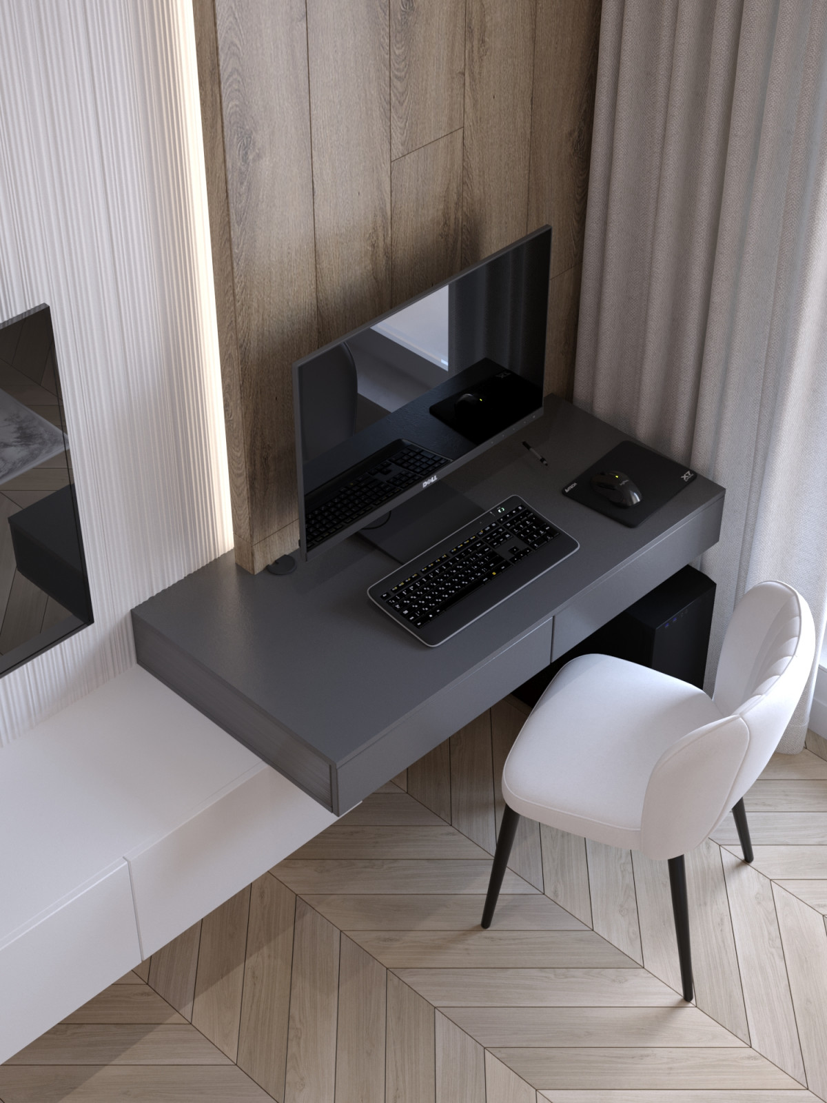 Светлая квартира для молодой пары в ЖК Новый город, 39 кв.м.