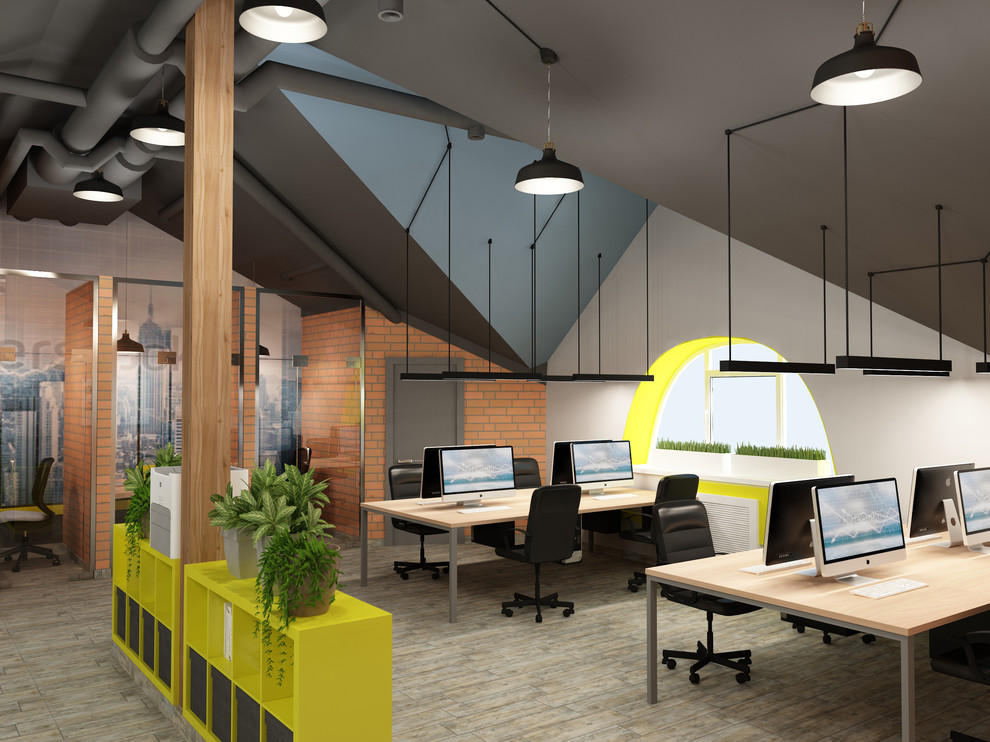 Яркий Лофт для офиса