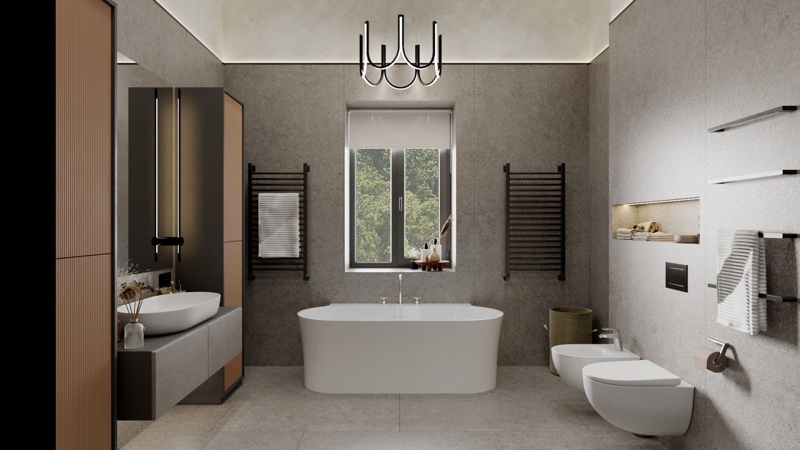 Загородный дом в стиле контемпорари