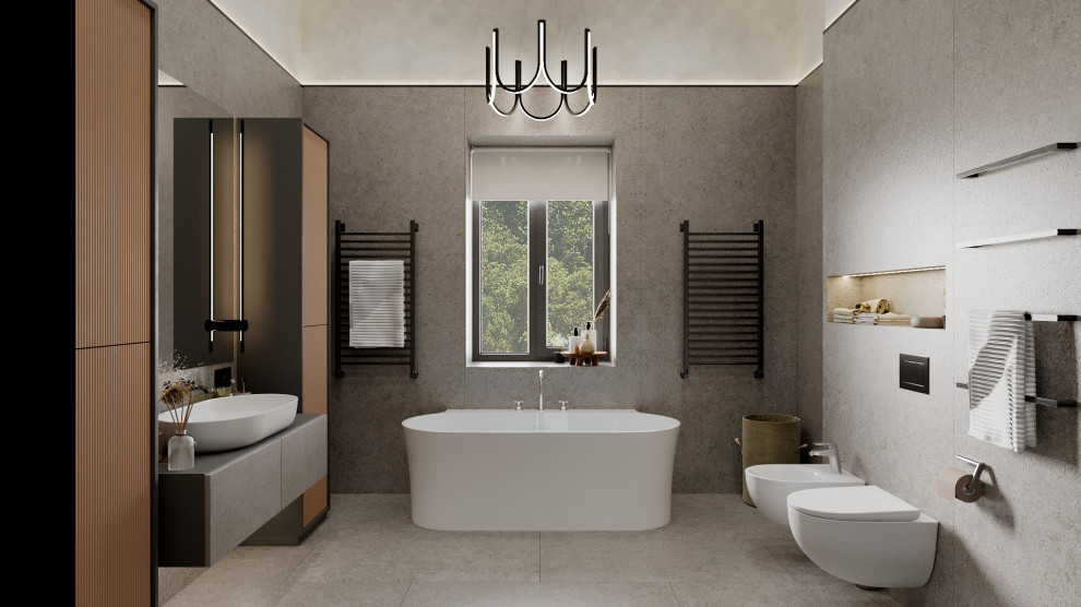 Загородный дом в стиле контемпорари