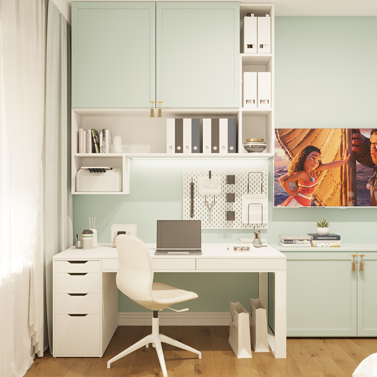 Дизайн-проект Истомина. S=86 м2