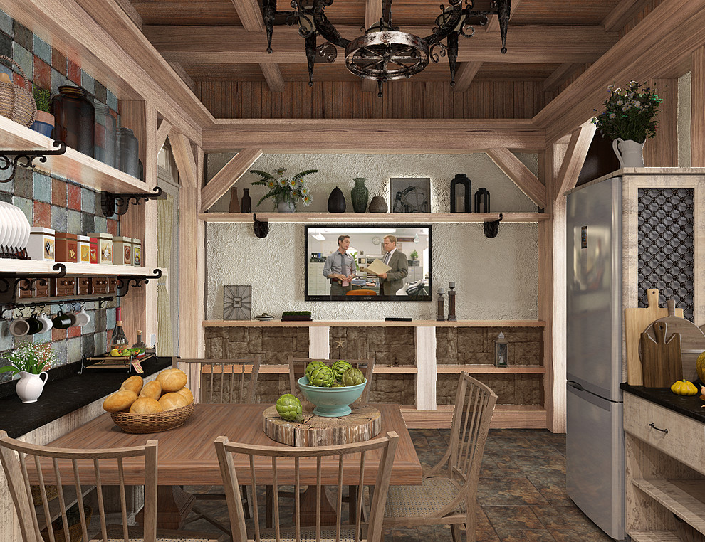 Кухня кантри-рустик и т.п.