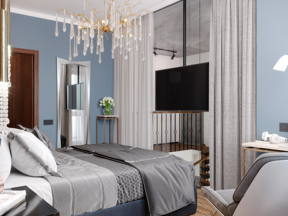 Дизайн-проект двухуровневой квартиры. 111,37 кв.м