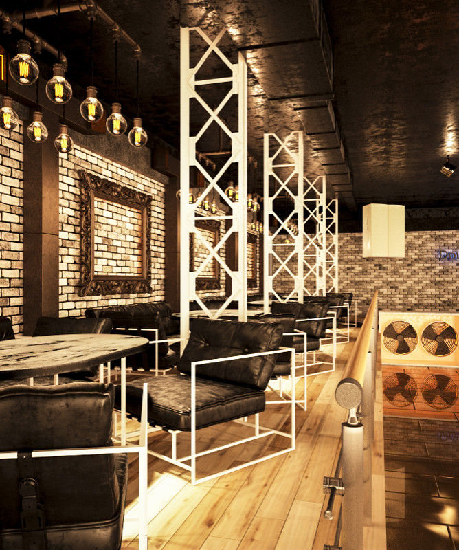 Club_001_визуализация интерьера клуба "ул. Фрунзе 3"