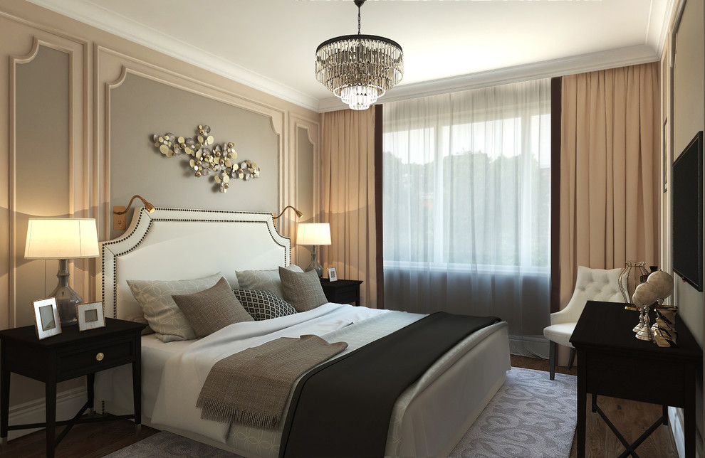 Обложка проекта: "Шоколадный шик" квартира