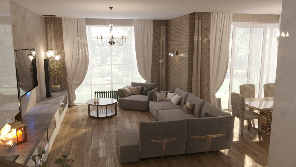 Частный дом в коттеджном поселке "Ройка", Нижегородская область.