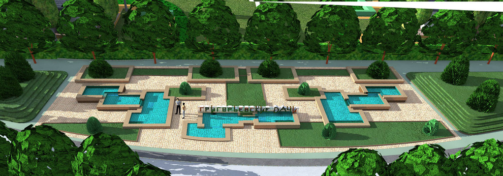 Коттеджный поселок. Краснодар.